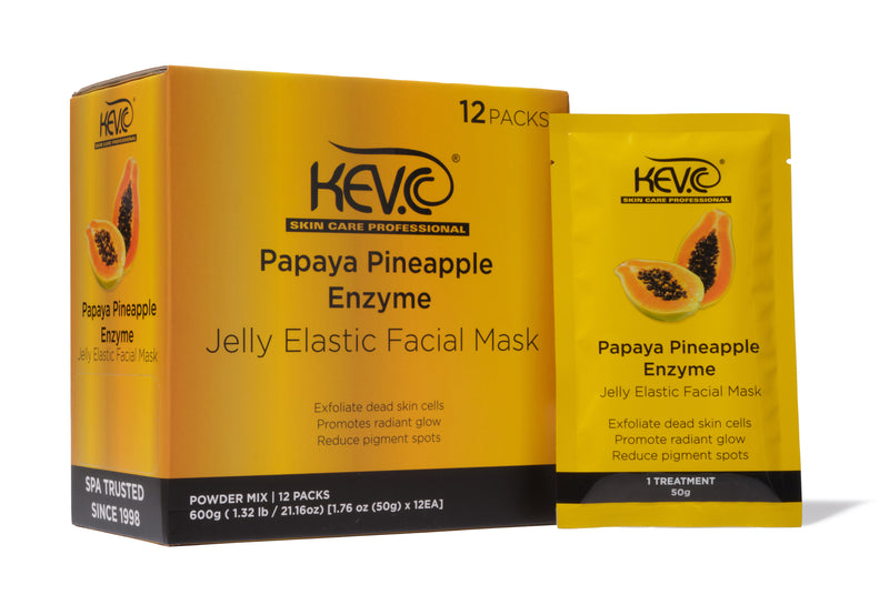 Papaya Pineapple Enzyme Elastic Jelly Mask Packets